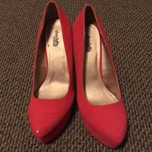 Charlotte Russe pink pumps